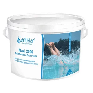 MAXI 2000 KLORPUCKAR 200 GRAMS 2,4 KG