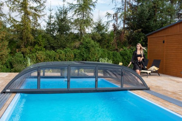HORIZON 4X8 POOLTAK KLARGLAS FÖRMONTERAT - Bild 10