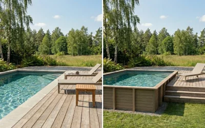Ovanmarkspool vs nedgrävd pool